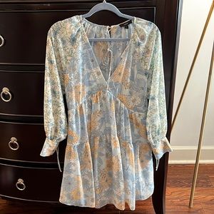 J Crew Floral Baby Doll Dress